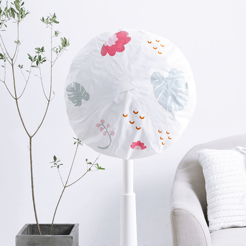 2302 floral electric fan dust cover floor fan cover fan cover floor fan electric fan cover fan cover
