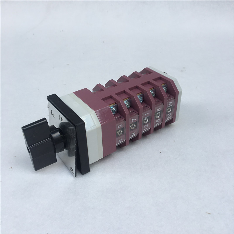 小型转换开关组合开关 LW12-16D/5 LW12D-16/5自动 /手动远方就地