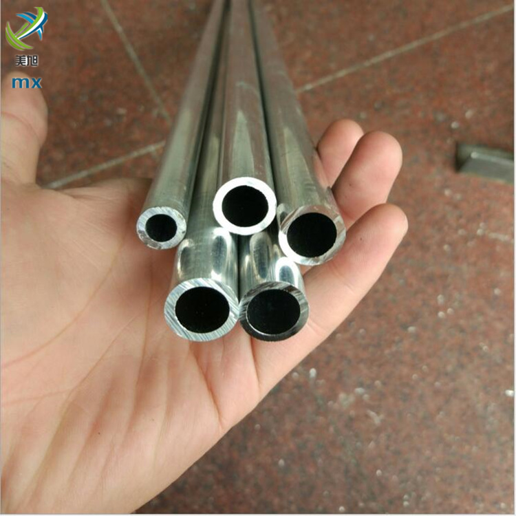 供应铝毛细管阳极氧化6063铝管硬质定尺切割CNC数控车床铝型材