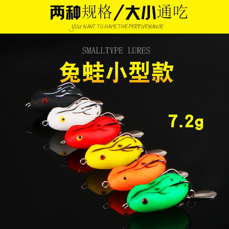 Новый приманочный набор имитации лягушки Thunder Imitation Black Hook Black Bait Road Asian Bait Set Simulation and Fake Bait Soft Bait