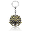 Witcher 3 keychain The Witcher Hunter Crazy Hunter Hunter Maglines Mark the key ring pendant creative gift