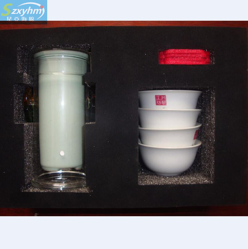 EVA汽车配件防护雕刻加工 抗震防火自粘家具玩具海绵 一体成型棉