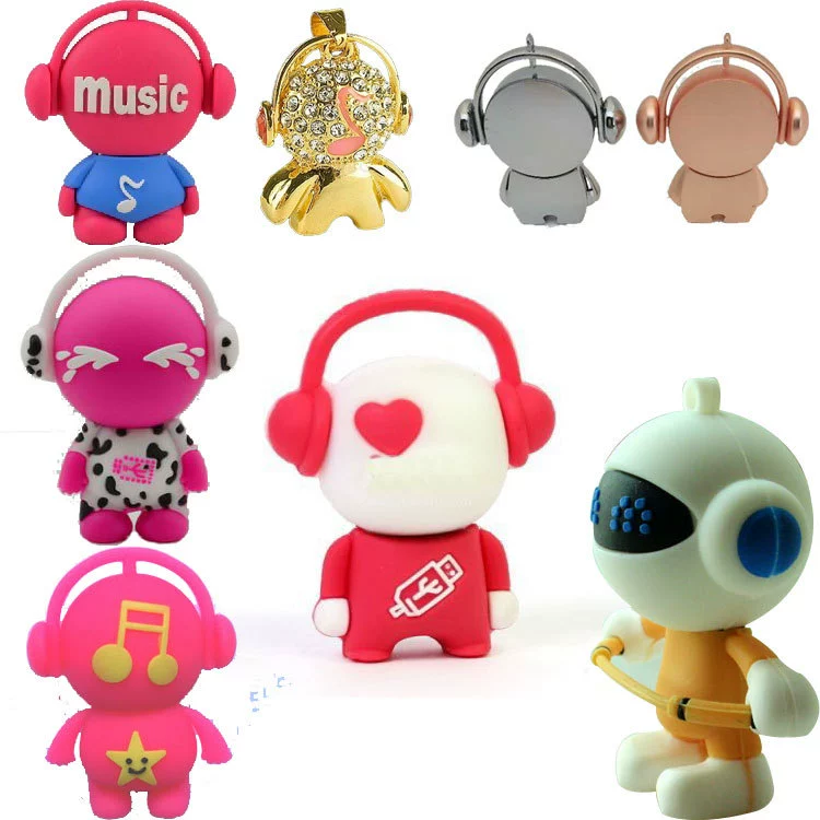 Музыкальные cartoon инструменты, USB-флешка, кукла, 32 ГБ, подарок на день рождения