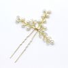 Chinese hairpin for bride handmade, crystal, hair accessory, wedding dress, gold and silver, ebay