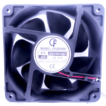 晨丰DC12038风扇 高转速CPU无刷散热扇 含油轴承直流散热风扇12V