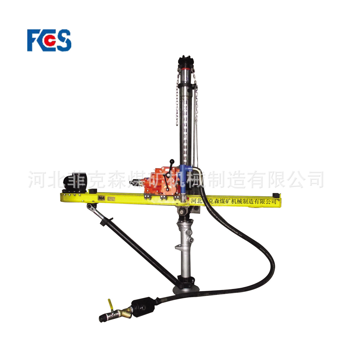 气动架柱式钻机ZQJC-800/10.8S地质勘探型打孔钻机