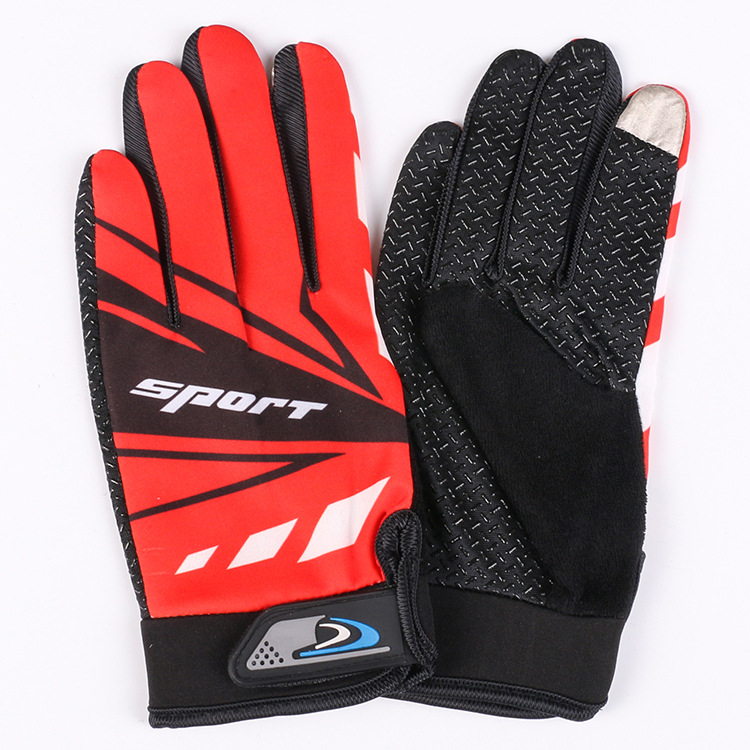 Guantes de protección solar al aire libre nuevos hombres y mujeres deportes guantes de pantalla táctil de dedo completo guantes de escalada de motocicleta de fitness