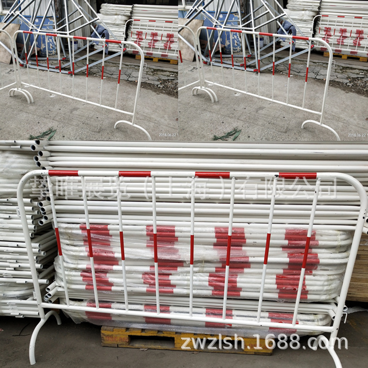 上海喷塑护栏铁马活动临时移动施工护隔离安全围挡市政围护栏租赁