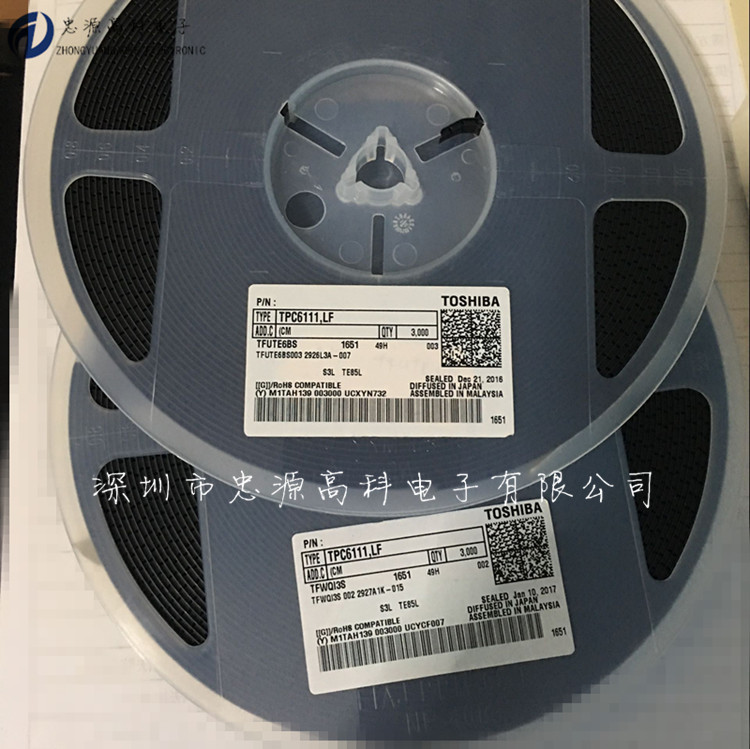 原装TPC6111 SOT23-6 P沟道MOS场效应管20V5.5A TPC6111(TE85LFM)
