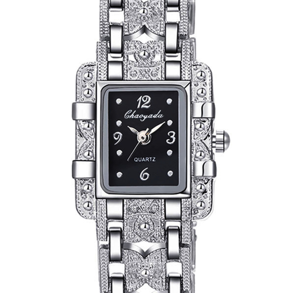 Reloj de moda coreana caliente pequeña mariposa cuadrada Aleación de diamantes reloj de cuarzo reloj de pulsera de mujer fábrica al por mayor