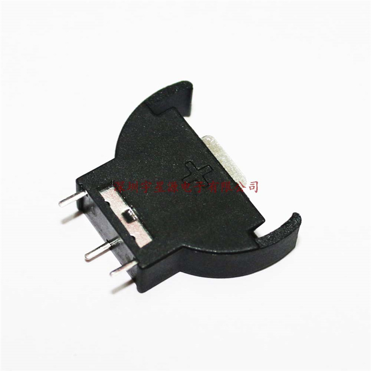 BS2032-5 CR2032/2025 电池座 立式 2032 纽扣电池座 直插式