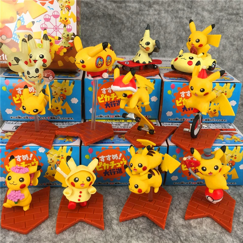 Настольная декоративная игрушка ( Tide Play ) Монстр Эльф Бикачу — PVC слепая коробка, 10 стилей, 3–5 см