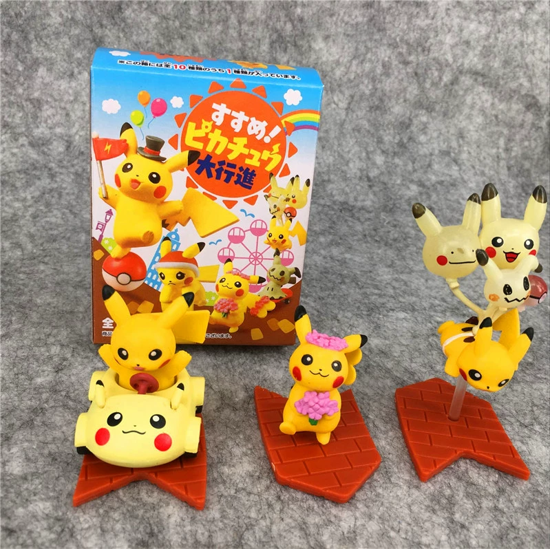 Настольная декоративная игрушка ( Tide Play ) Монстр Эльф Бикачу — PVC слепая коробка, 10 стилей, 3–5 см
