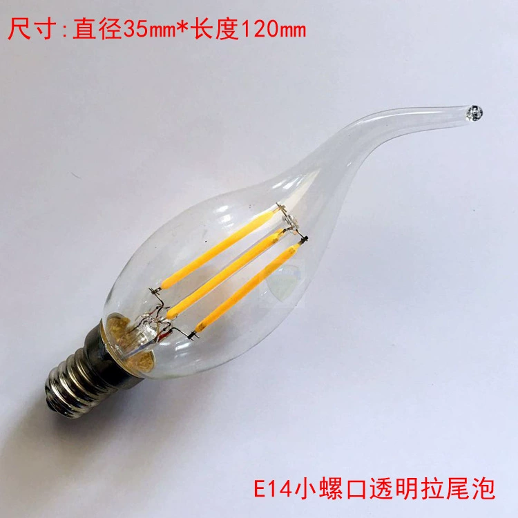 LED лампа, свеча, потолочная лампа, источник света, с винтовым цоколем, 110В