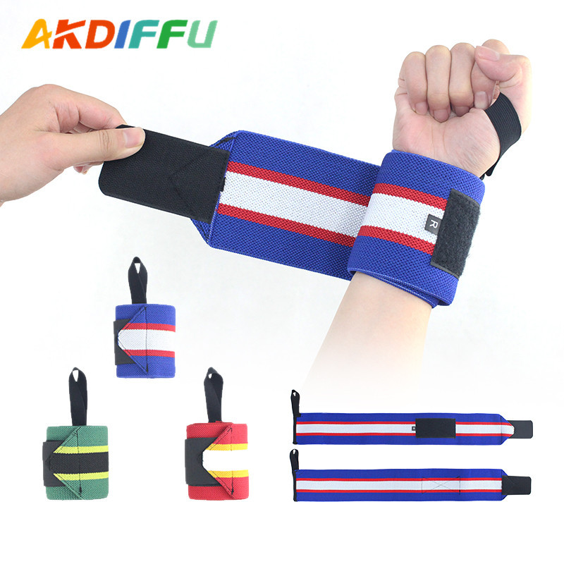 Deportes fitness vendaje deportes pulsera bobinado presión banda fuerza levantamiento de pesas muñeca soporte fitness duro pull banda de refuerzo