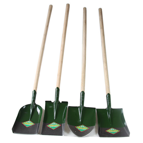 Military printed shovel agricultural wooden handle pointed shovel flat head shovel steel shovel steel shovel snow shovel mud shovel gardening tool