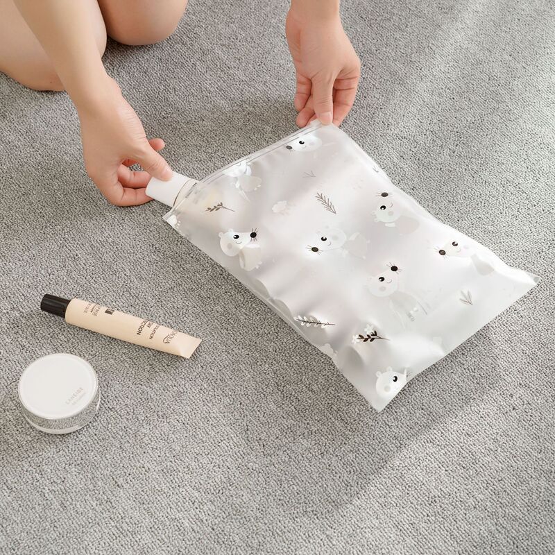 Travel Storage Bag Clothes Clothes Underwear Finishing Sealed Bag Trunk Pack Transparent Household Waterproof Packing Bag