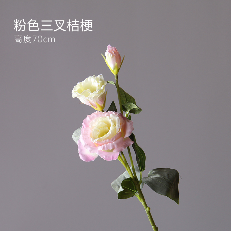 Moderno Rosa mirístico cerámica artesanía florero decoración de escritorio creativo simple hogar suave