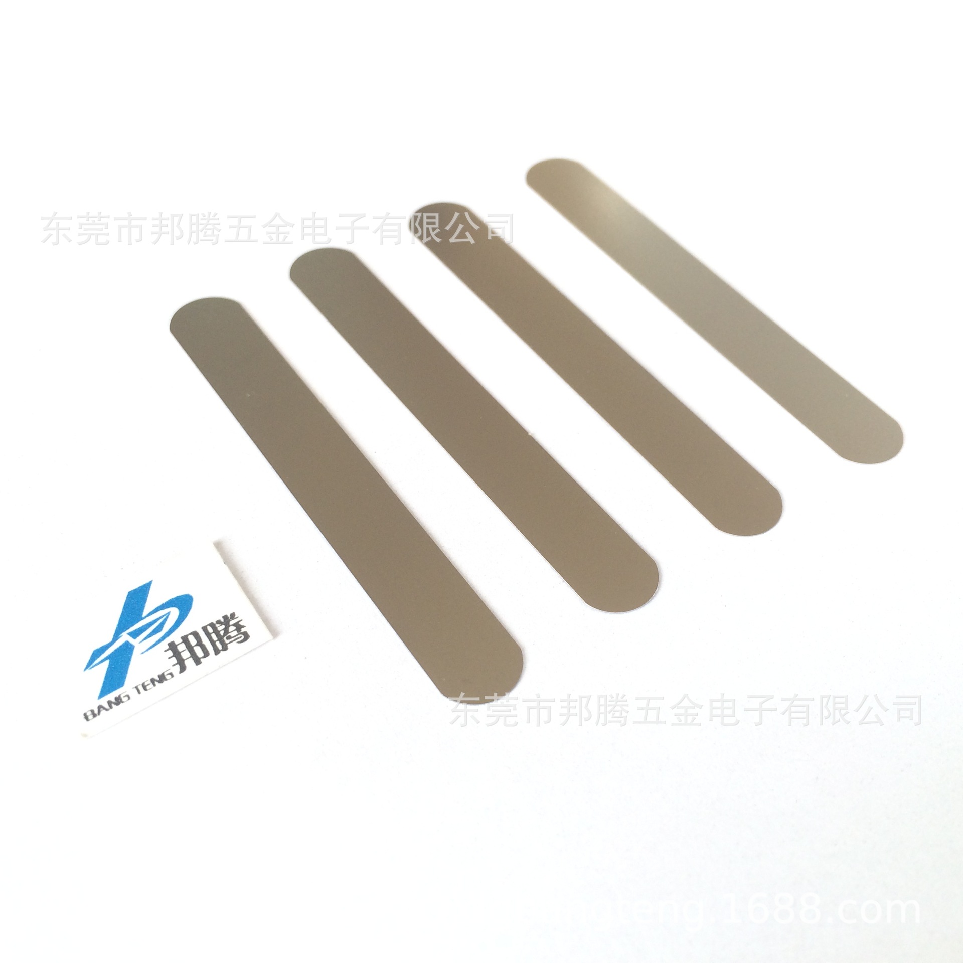 邦腾锂电池组连接片 不锈钢304圆角无孔引出片 电池焊片