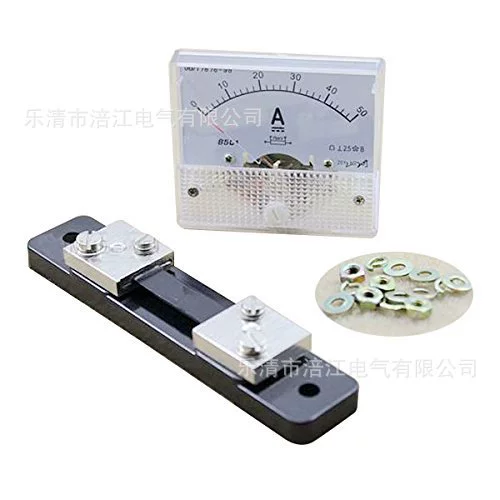 Указатель амперметр постоянного тока 85C1-15A 20A 30A 50A Амперметр постоянного тока с шунтом
