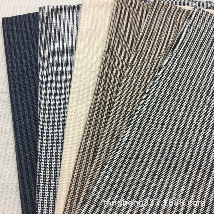 现货小批 亚麻布 棉麻混纺面料 弹力麻春夏服装裙袍 斜纹弹力布料