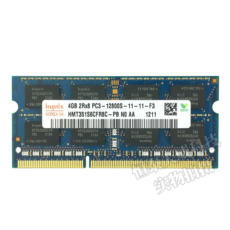 Оригинальная память ноутбука Hynix Hyundai Hylos DDR3 4GB 1600MHz 12800