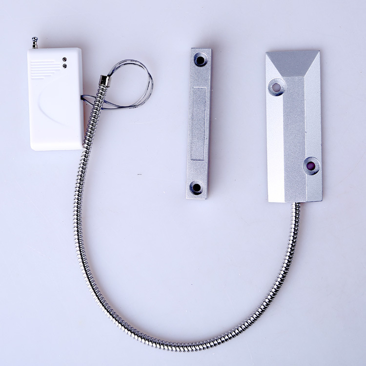 无线防盗卷闸门磁探测器433MHZ商场家用窗磁卷帘门磁探测器433MHZ