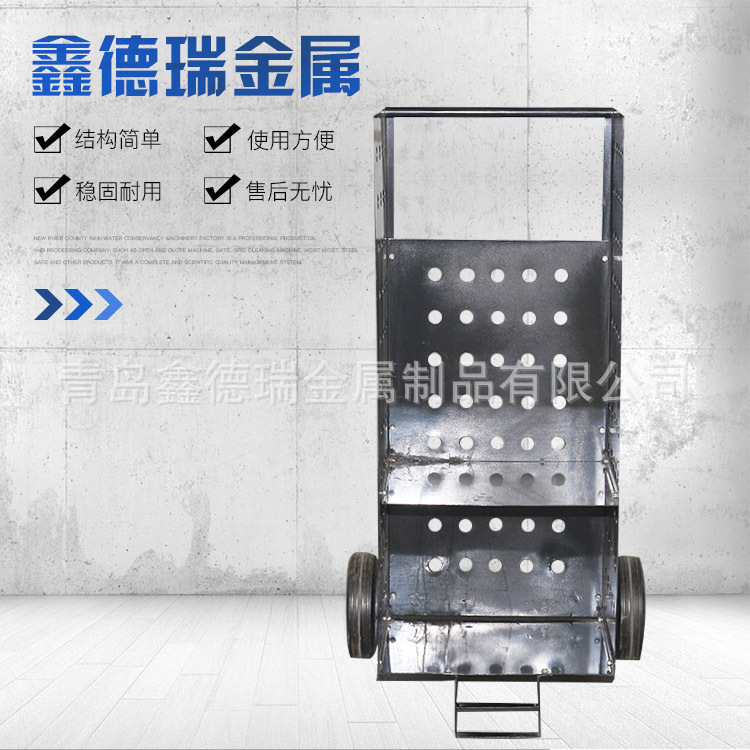 厂家现货供应 耐高温多功能TI-1400 多孔壁炉车 欧洲流行壁炉车