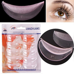 【5 Pair Set】Heated Eyelash Silicone Pads Glueless Lash Extension Adhesive Eye Patch Wholesale