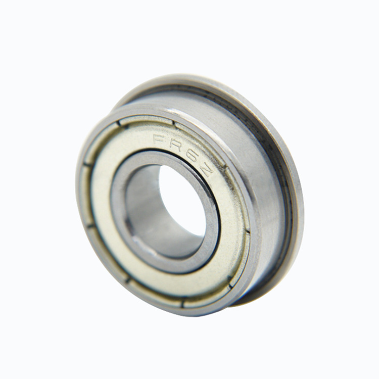 转动顺滑 FR6ZZ英制法兰带挡边轴承 加工生产轴承 遥控玩具专用