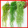 Home furnishings Golden Bell willow wall hanging simulation plant wall decoration hanging basket orchid vine strip plastic fake green grass