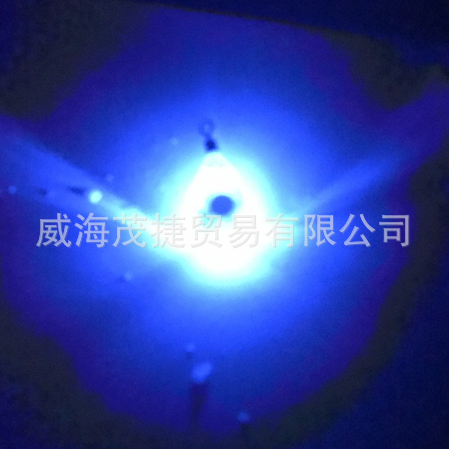 LED luya lentejuelas botón batería señuelo luz LED electrónico luminoso luya cebo subacuático pesca Luz