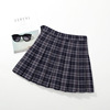 Plaid children's girl's skirt, pleated skirt, suit, children's clothing, Korean style, suitable for teen