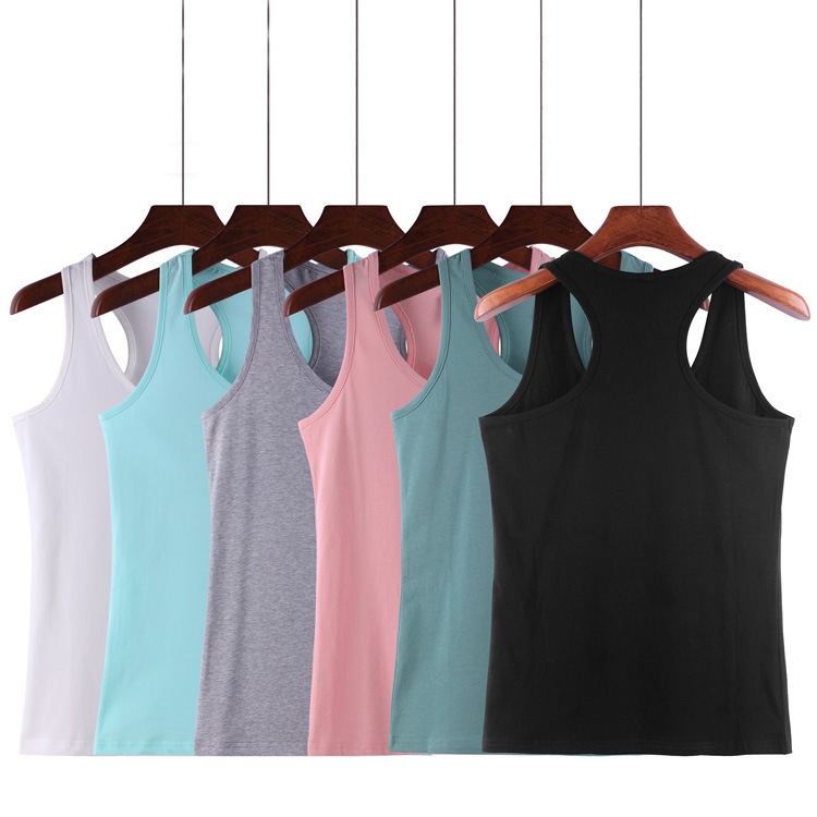 Summer Pure Cotton Wide-Band I-Shaped Vest for Women Large Size Slim Knitted Sleeveless Bottoming Top with Versatile and Slimming Look Summer Pure Cotton Wide-Band I-Shaped Vest for Women Large Size Slim Knitted Sleeveless Bottoming Top with Versatile and Slimming Look