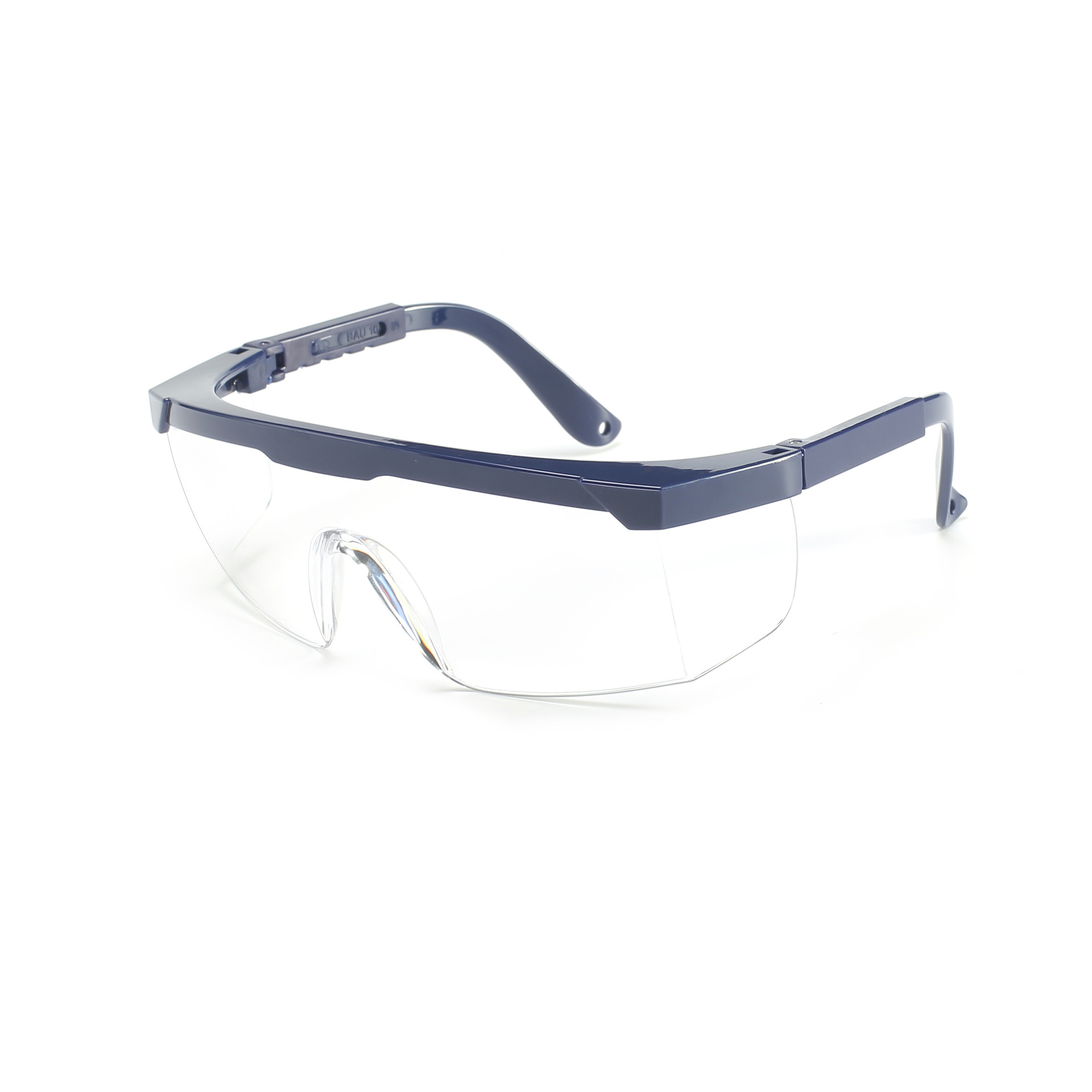 新款可伸缩镜腿护目镜 抗冲击 防紫外线 耐刮擦 防雾 防护眼镜