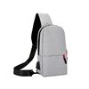 Chest bag suitable for men and women, capacious universal one-shoulder bag
