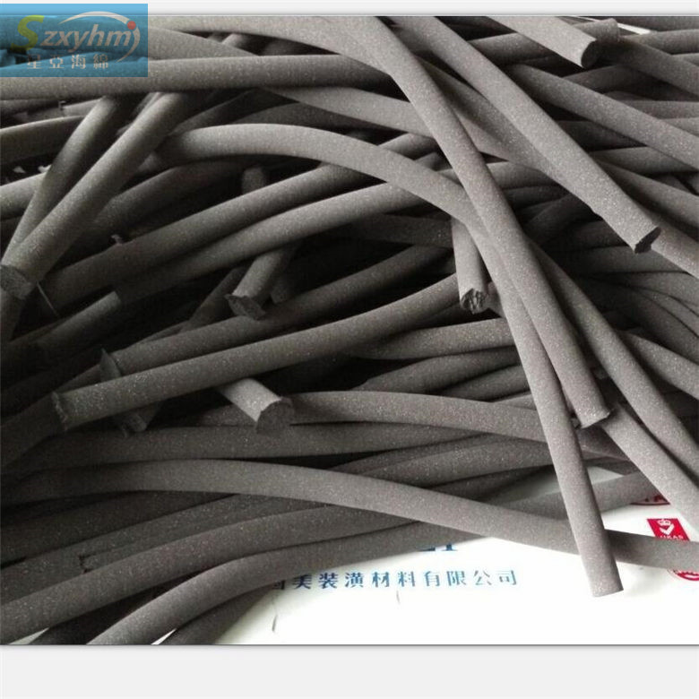 大量批发中间外空黑色海绵管  高密海绵保温套管 拿样可定 制