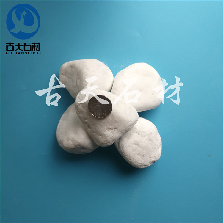 Machine-made white pebbles 2-3cm 3-5cm landscape white small stones…