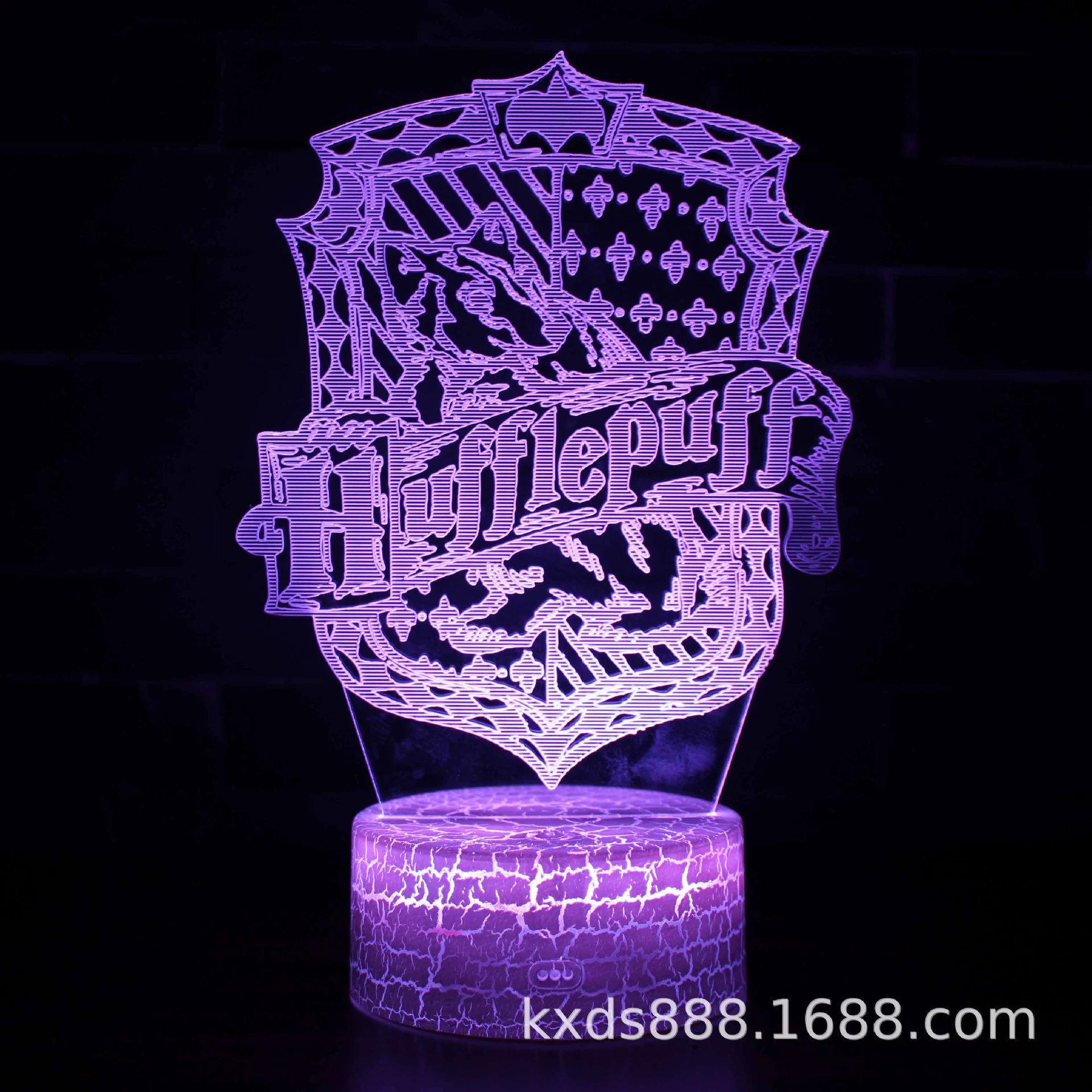 Creative LED night light, touch table lamp, (跨境贸易), 3D, дистанционное управление