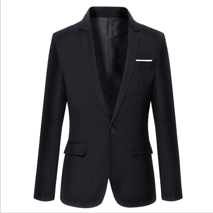 Men's 2018 Spring New Korean Slim-fit Trendy Men's Suit Boys Teenagers Thin Suit Men's Jacket