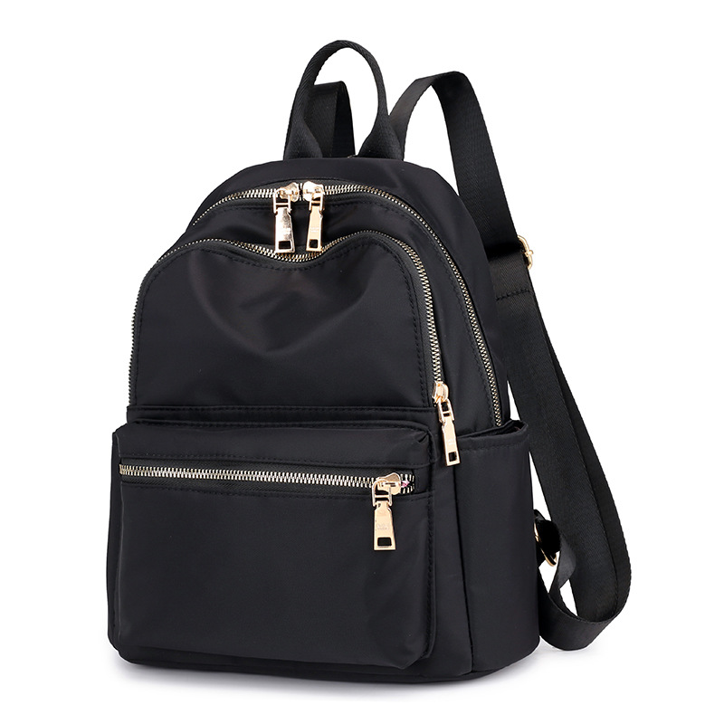 Mochila de moda de las mujeres de estilo coreano casual bolso de las mujeres estudiante bolsa de ordenador bolsa de tela de Oxford bolsa de momia Mochila pequeña de viaje