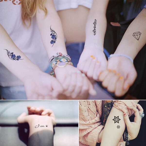 Fresh waterproof sexy tattoo stickers for men and women contains…