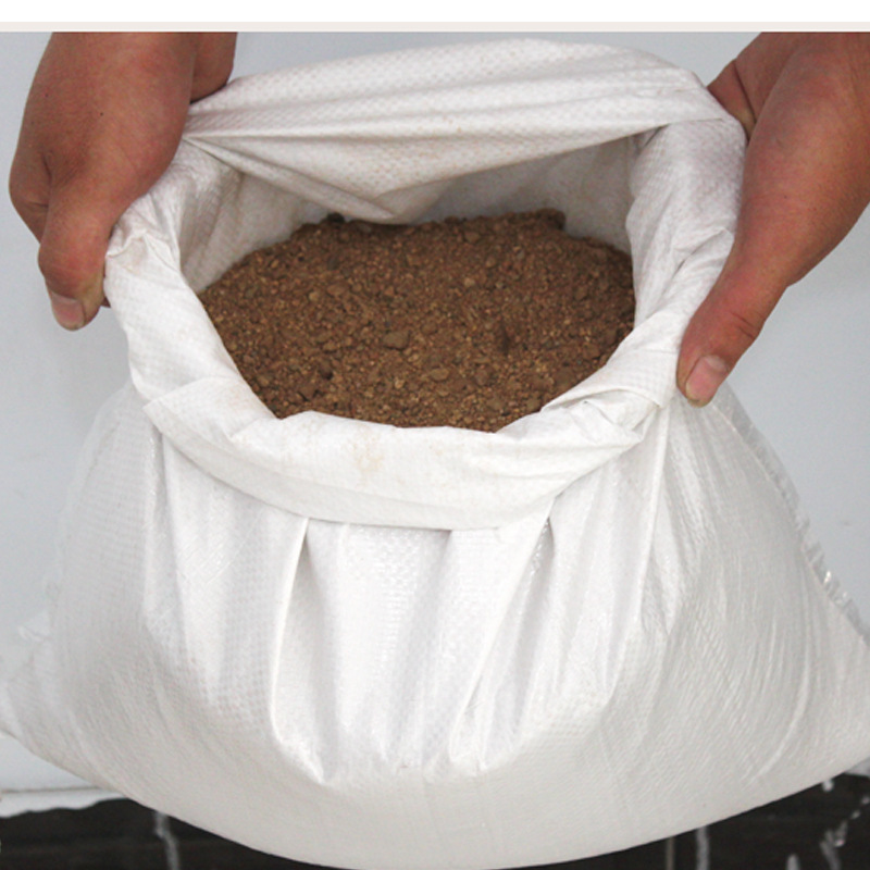 Bolsa de tejido impermeable de película blanca brillante, bolsa de embalaje de movimiento logístico expreso, harina de arroz, bolsa de piel de serpiente a prueba de humedad al por mayor