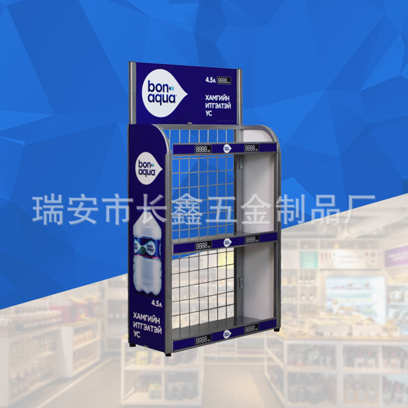 厂家定 制 矿泉水展示架 零食促销架 食品展架 服装展架 小货架