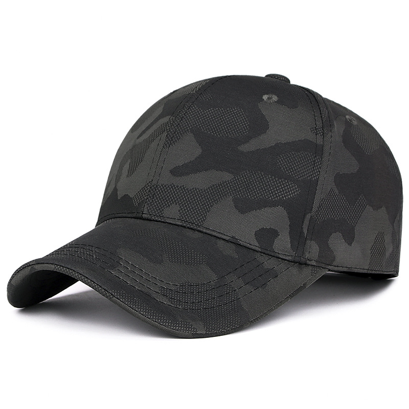 Zhenqiqi primavera y otoño nuevo camuflaje gorra de béisbol al aire libre ocio simple sol sombrero Hombres y Mujeres Golf sombrero