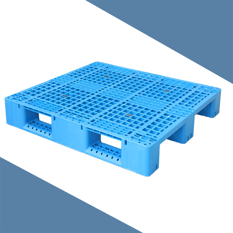 1411网格川字塑料托盘全新料托盘食品医药专用托盘
