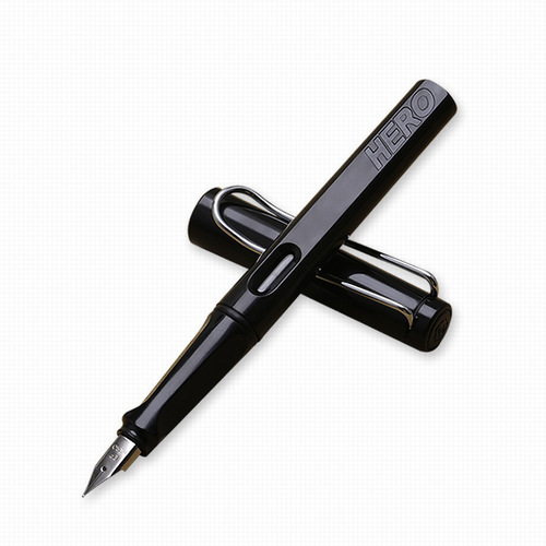 HERO Hero Pen Engraving 359 Positive Pen Student Practice Ink Bag Pen Wholesale Gift Pen Free 6 Ink Bags