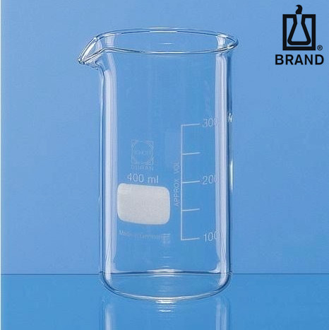 BRAND/普兰德烧杯高型有刻度材质Boro 3.3玻璃