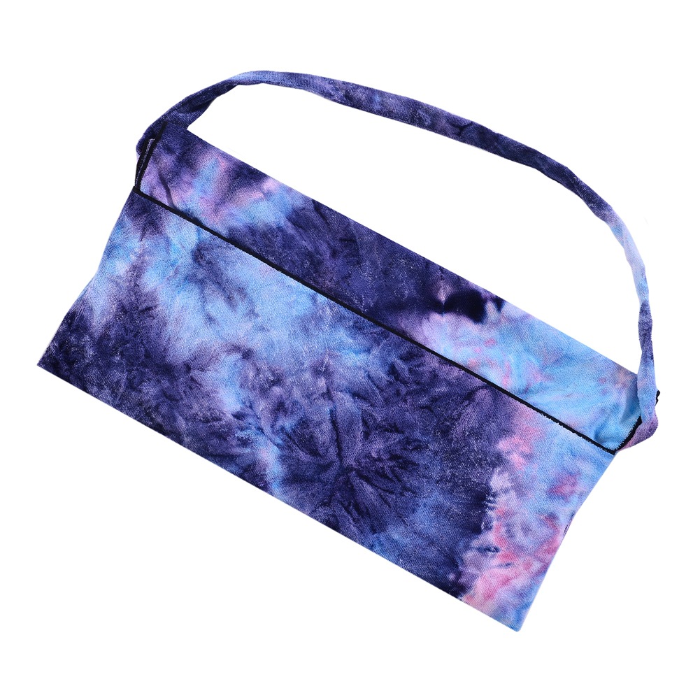 넥타이 염색 블루