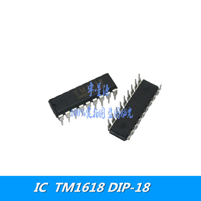 TM1618 In line DIP-18 LED Driver IC Digital tube Driver IC